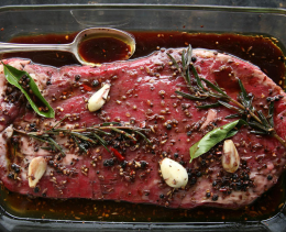 A Delicious Recipe for Red Wine Flank Steak